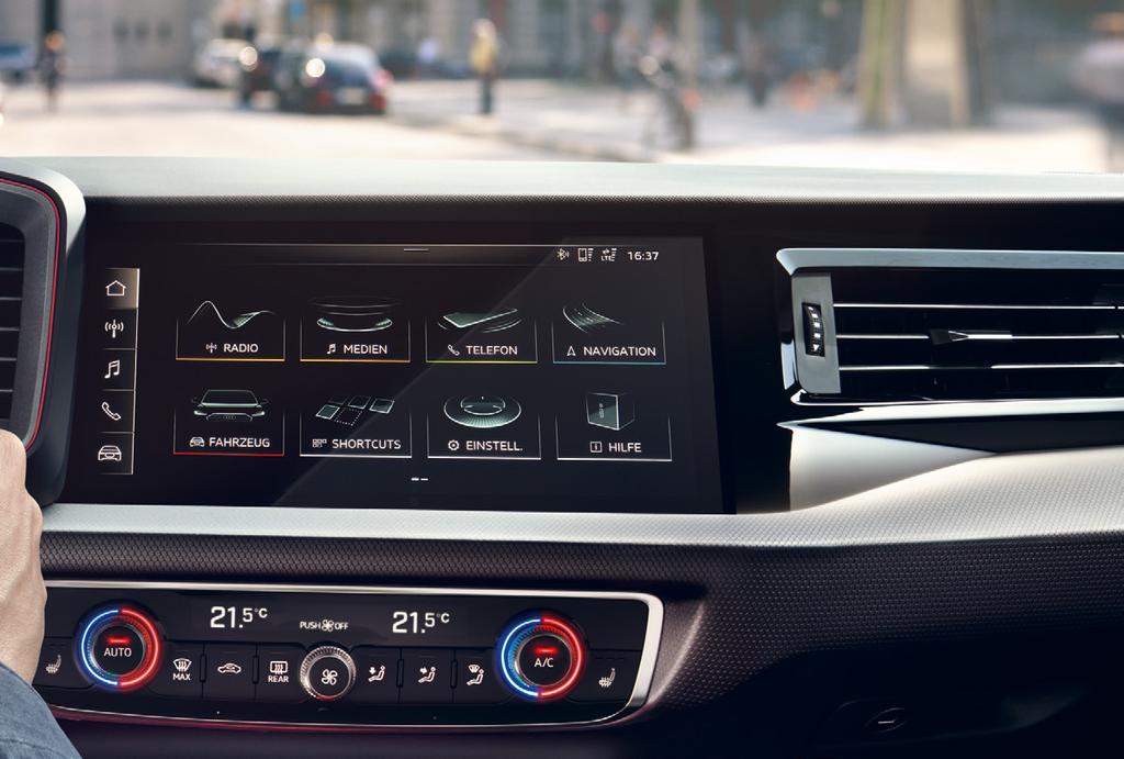 Η έξυπνη δικτύωση στο αυτοκίνητο παρέχει τη δυνατότητα για το Audi connect.