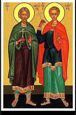 ANNUNCIATION GREEK ORTHODOX CATHEDRAL OF NEW ENGLAND WEEKLY BULLETIN 18 August 2019 The Holy Martyrs Hermus, Serapion, and Polyaenus Our Devout and God-bearing Father Arsenius the New Τῶν Ἁγίων