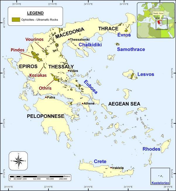 Περιοχές Μελέτης στην Ελλάδα Στην Ελλάδα θα μελετηθούν οι παρακάτω περιοχές που περιλαμβάνονται στα υδατικά διαμερίσματα Αττικής (ΥΔ GR06) και Ανατολικής Στερεάς Ελλάδας (ΥΔ GR07)(Εικ.2): 1.