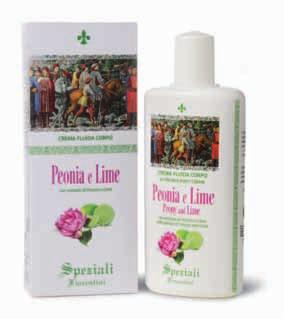 PEONY AND LIME PEONIA Y LIMA ΠΕΟΝΙΑ ΚΑΙ ΛΑΪΜ crema fluida - ultra rich body cream - crema fluida - κρέμα σώματος - (ml 200) bagnoschiuma - bath foam - gel de ducha y baño - αφρόλουτρο -