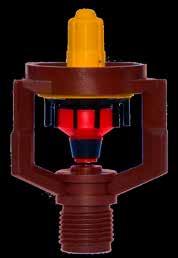 GOLD RAIN V2 SILICONE SPRINKLER FLOW-REGULATED GOLD RAIN PERFORMANCE DATA - ΠΙΝΑΚΑΣ ΑΠΟΔΟΣΗΣ GOLD RAIN ME ΑΥΤΟΡΡΥΘΜΙΣΗ NOM. FLOW - ΟΝΟΜ.