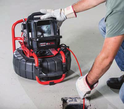 Σύστημα κάμερας SeeSnake Compact2 Αγωγοί 1 ½" έως 6" (40 mm έως 150 mm), μέχρι 100' (30 m). Μεγάλη απόδοση σε ένα ανθεκτικό σύστημα μικρών διαστάσεων.