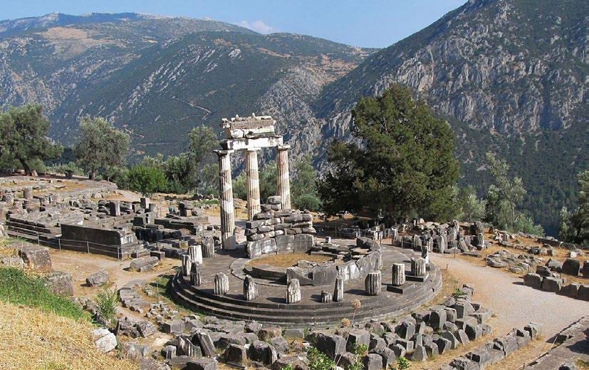 ΔΕΛΦΟΙ Π Ε Ρ Ι Ε Χ Ο Μ Ε Ν Α Οι Δελφοί ήταν αρχαία ελληνική πόλη στην οποία λειτούργησε το σημαντικότερο μαντείο του αρχαιοελληνικού κόσμου.