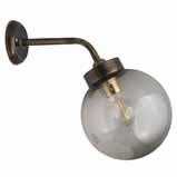 LIGHT 4943-20 WITH GLOBE 20 33 cm ΜΠΡΟΝΖΕ/BRASS WITH WHITE GLOBE ΣΑΤΙΝΕ/ NICKEL MAT WITH WHITE GLOBE 132471 132472 132473 132474