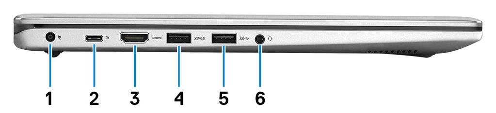 Συνδέστε καλώδιο Ethernet (RJ45) από δρομολογητή ή ευρυζωνικό μόντεμ για πρόσβαση σε δίκτυο ή στο Ίντερνετ. 3 Θύρα USB 3.