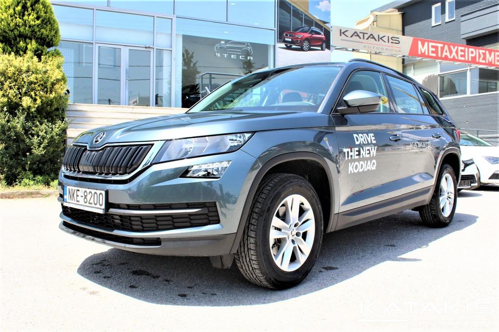 Επικοινωνία: G katakis ( Autogroup) Καινούργια - Skoda - Kodiaq Body Type: 4X4/τζιπ/SUV Fuel: Βενζίνη Mileage: 732 km Exterior Color: Γκρι Price: 24,800 Ζάντες αλουμινίου"mytikas" 7Jx17" με ελαστικά