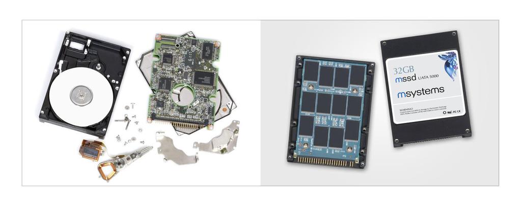 Δίσκοι τεχνολογίας SSD Πρόσφατα οι σκληροί δίσκοι κατασκευάζονται από ολοκληρωμένα κυκλώματα τεχνολογίας flash EEPROM.