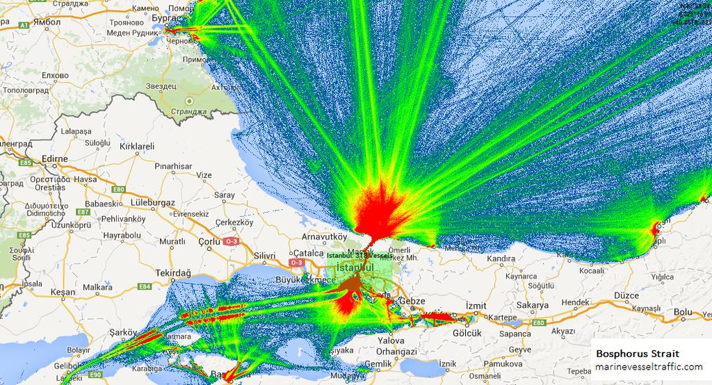 και εντός των στενών. Οι ενέργειες αυτές όμως είναι απαραίτητες για να εξασφαλιστεί ένα ασφαλές πέρασμα για τα πλοία.