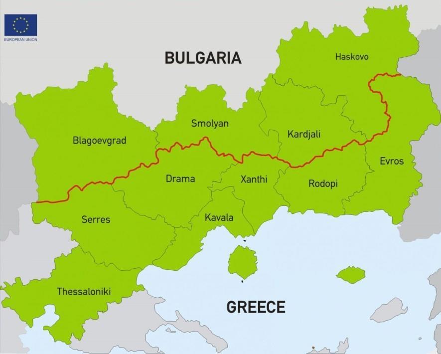 Το Πρόγραμμα για την περίοδο 2014-2020 καλύπτει 11 ελληνικές και βουλγαρικές περιφέρειες.