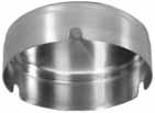inox 53-720 σταχτοδοχείο inox αντιανεμικό, 10,6 cm 48 3,10 21-4214 σταχτοδοχείο