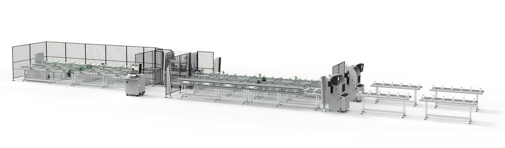 θερμό- TTK 1 Σύστημα μηχανημάτων οδόντωσης εισαγωγής και συρραφής πολυαμιδίου σε θερμομονωτικά