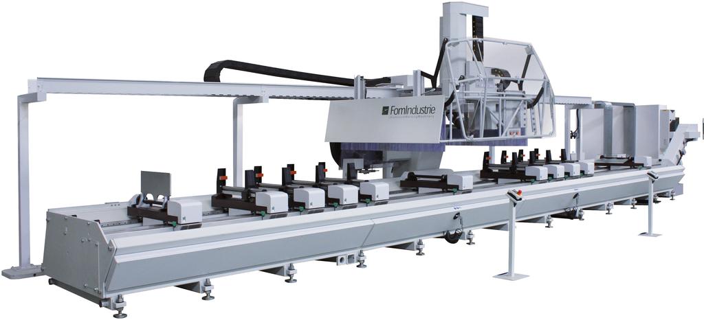 με το μήκος επεξεργασίας TITAN CNC κέντρο επεξεργασίας 5 ελεγχόμενων αξόνων.