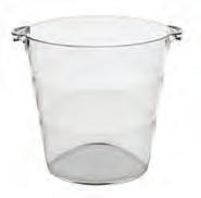 «Vertige» Champagne bucket with porcelain