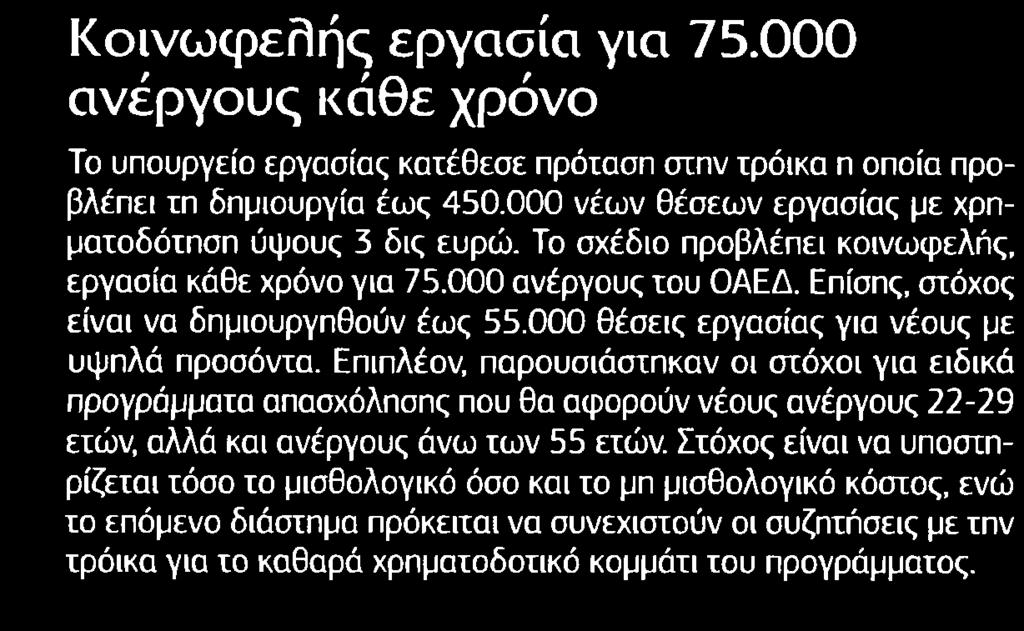 7. ΚΟΙΝΩΦΕΛΗΣ ΕΡΓΑΣΙΑ ΓΙΑ 75.