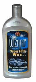 ταχείας χρήσης Superfast wax  500ml 13440 Σαμπουάν με κερί Self dry shampoo and wax  500ml Προϊόν συντήρησης για την προστασία και την αποκατάσταση της στιλπνότητας βερνικωμένων, μεταλλικών και μη