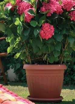 Κήπος - Αγροτικά Γλάστρες πλαστικές ΣΠΑΣΤΗΡΑΣ ΧΕΙΡΟΚΙΝΗΤΟΣ - PMN ΓΛΑΣΤΡΑ CORFU Διακοσμητική γλάστρα Corfu σε οκτώ μεγέθη και δύο