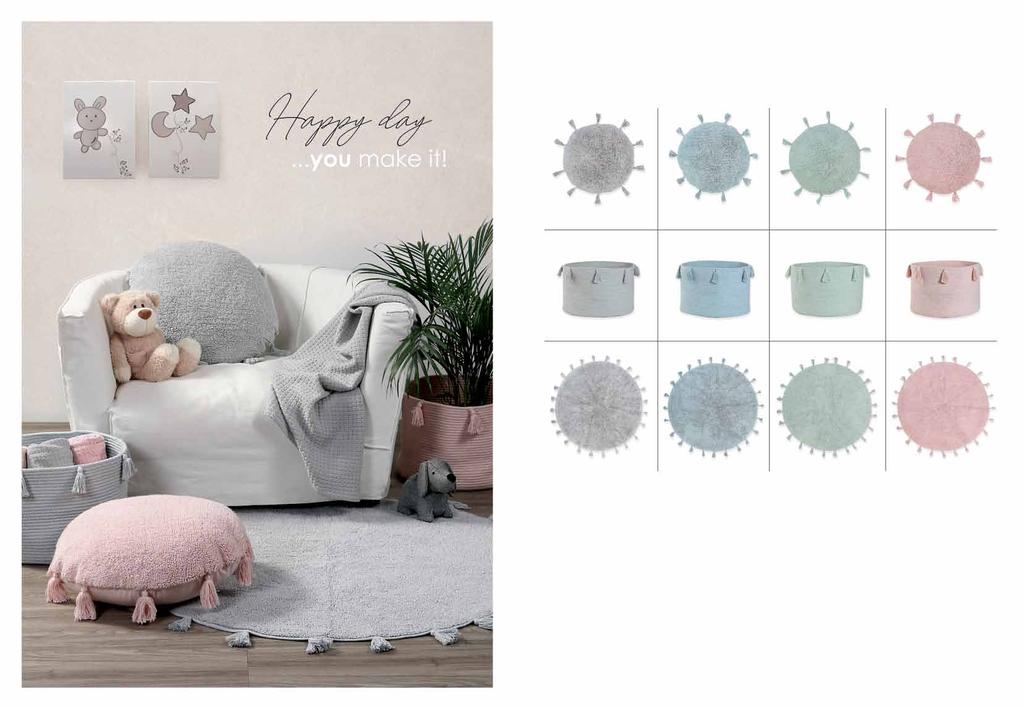 D 60 Grey Jean Mint Pink 30x45 D 120 Miracle 100% βαμβάκι