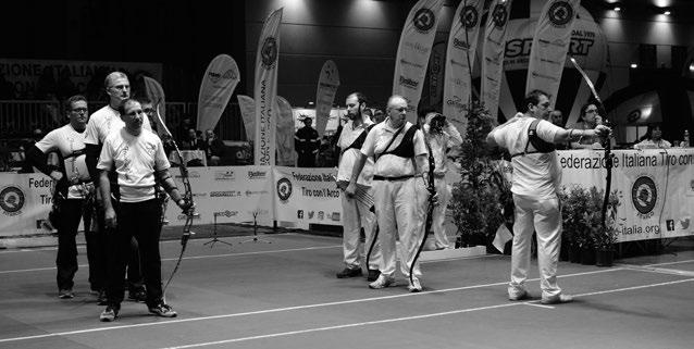 XLV Campionato Italiano Indoor ARCO COMPOUND MASCHILE Qual. S.F. Fin. 1 Arcieri Solese (Della Stua, Leotta, Simonelli) 1.746 234 232 2 Kappa Kosmos Rovereto (Andreatta, Mior, Sut) 1.