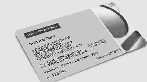 Mit der Vorlage Ihrer ServiceCard sind Sie vor finanziellen Überraschungen sicher.