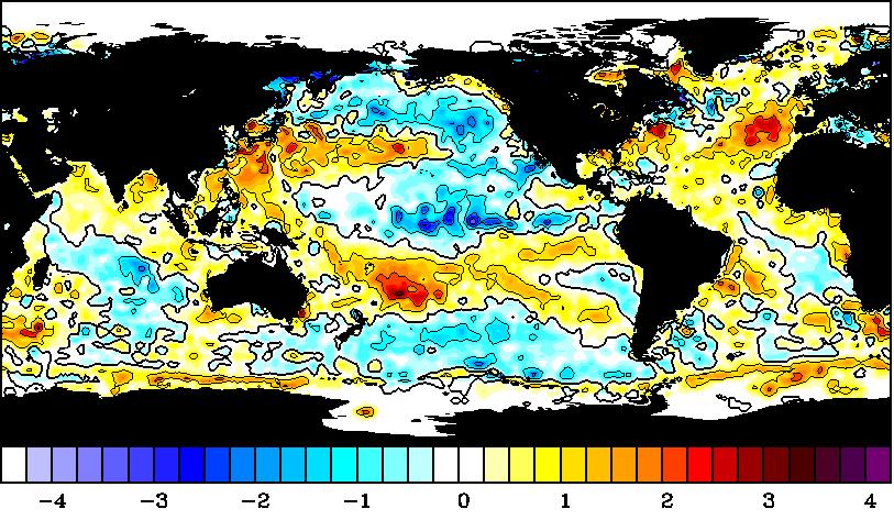 La Nina. Κλιματική ανωμαλία με αντίθετα χαρακτηριστικά από το El Nino.
