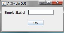 JLabel(Icon ic) JLabel(String text,icon ic) Η κλάση JTextField (javax.swing.jtextfield) χρησιμοποιείται για την δημιουργία μιας περιοχής κειμένου, ενός επεξεργάσιμου δηλαδή πεδίου κειμένου.