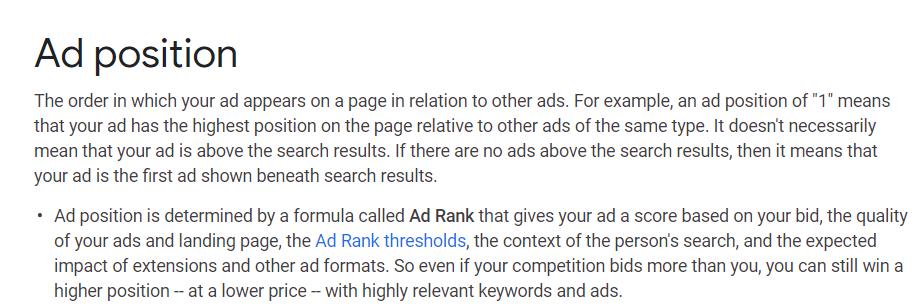 Βήμα βήμα Google Ads Ad quality score? Mobile friendly site?
