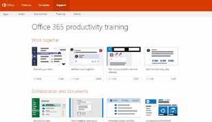 ms/productivitytraining Οδηγοί γρήγορης εκκίνησης για τα Windows 10 Βρείτε οδηγούς και μαθήματα που θα βοηθήσουν τους τελικούς χρήστες σας να εξοικειωθούν με τις βασικές και