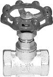 150 PSI 1/2 11/4 3/4 11/2 1 2 62-1210 Globe valve, ολικής ροής, Aνοξείδωτο AISI 316