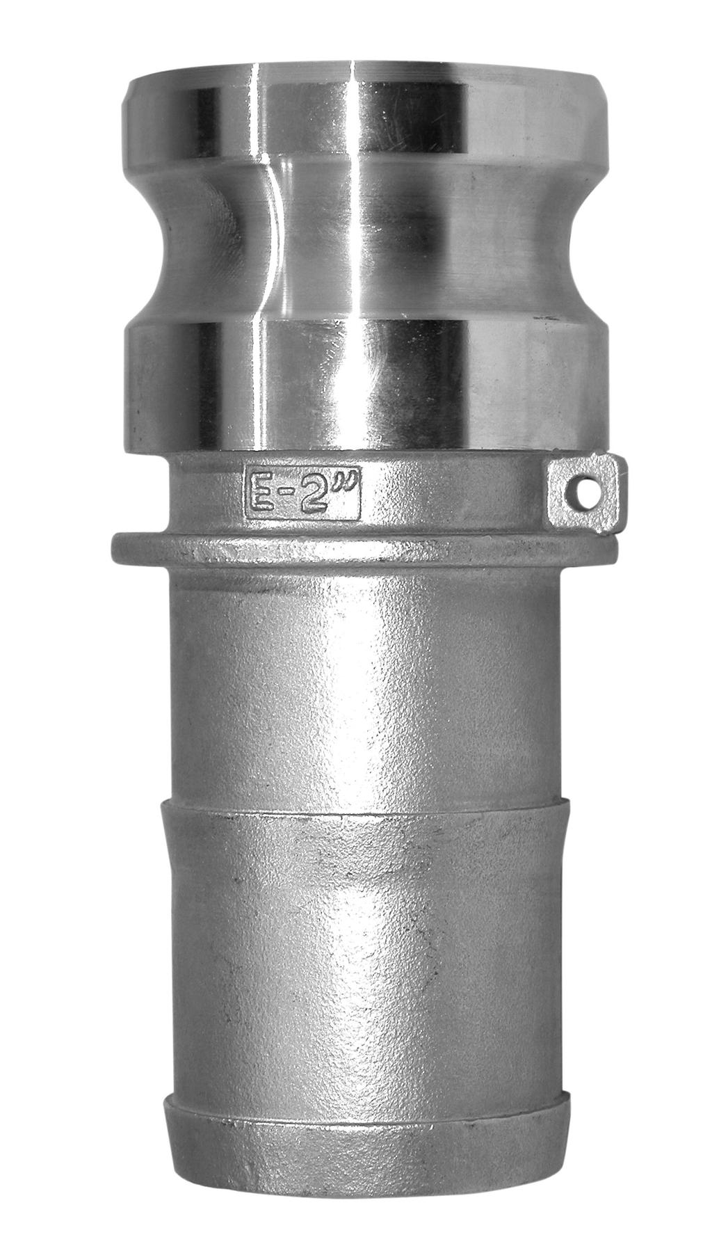 Camlock, coupler female, 1/2 1 11/2 21/2 4 3/4 11/4 2 3 6