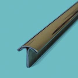 TUBE Profiles 26-0003 Προφίλ Τ κούρμπα, L=2m, SCM, Aνοξείδωτο AISI 316 Profile T