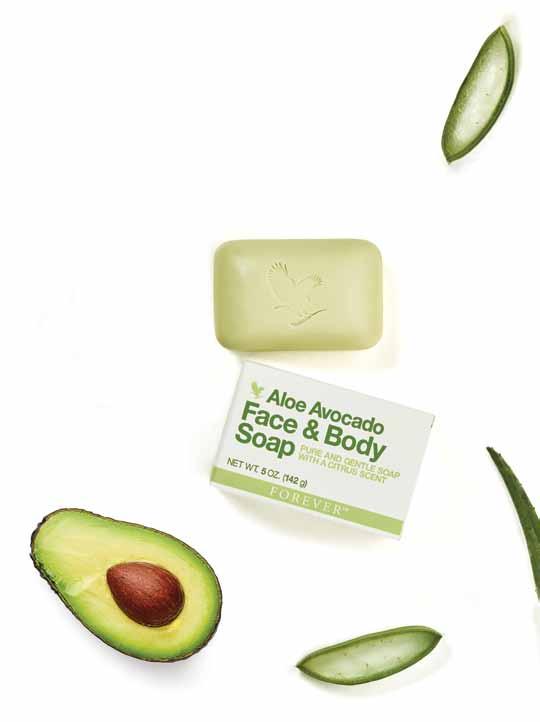 Προσωπική Φροντίδα ALOE Avocado Face & Body Soap To αβοκάντο είναι ένα θρεπτικό φρούτο με πολλά ευεργετικά συστατικά, συμπεριλαμβανομένων των βιταμινών A, C και E.