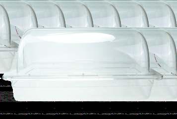 Λεκάνη PC GN 1/1 10 cm βάθος 12 13,40 71-0286