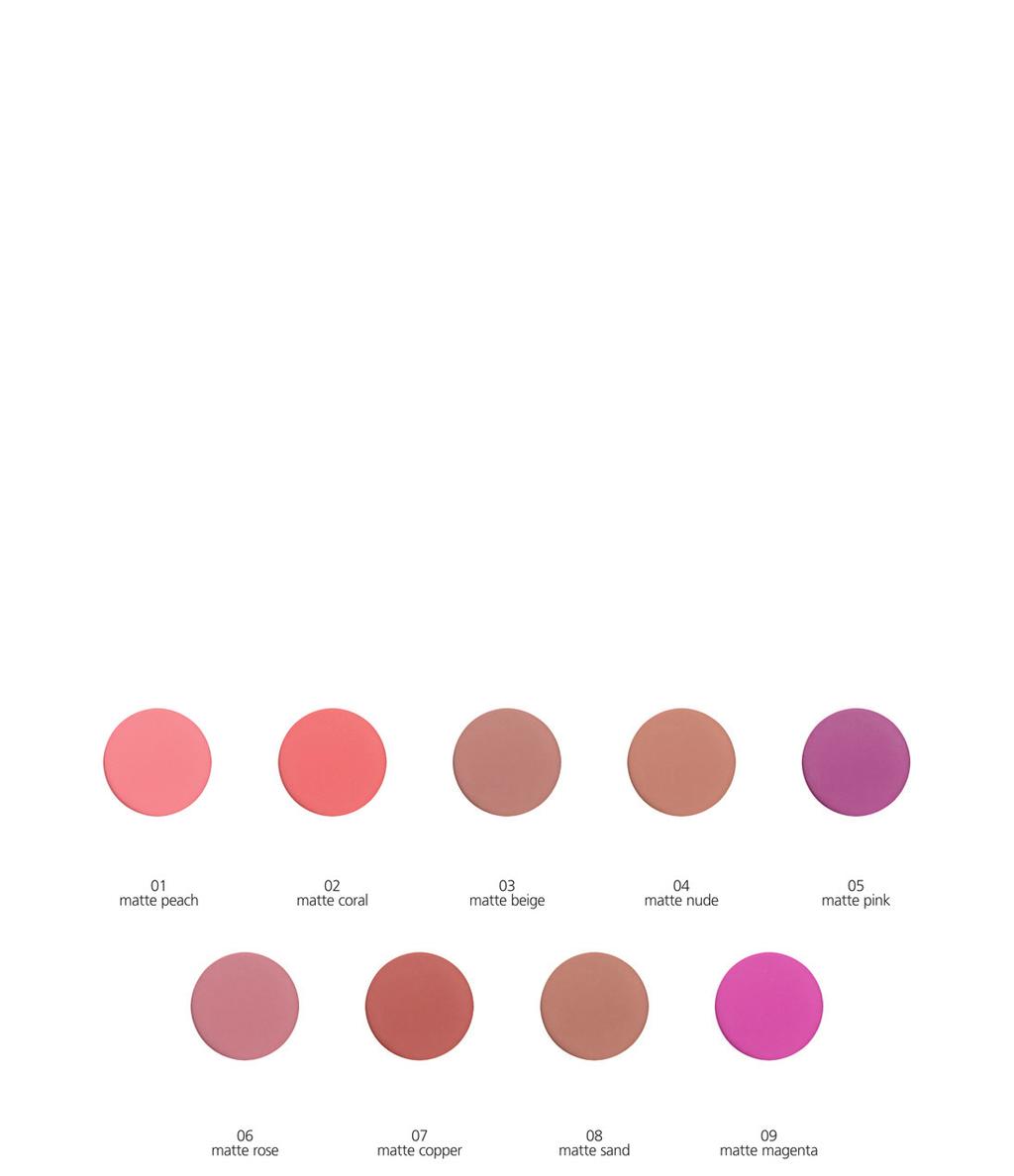 LDM Paris / πρόσωπο πρόσωπο / LDM Paris Matte Blusher LDM-013.00 Ρουζ για φυσικό, ματ αποτέλεσμα, με απαλή υφή πούδρας για ομοιόμορφη εφαρμογή.