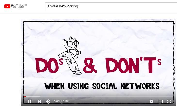Εκπαιδευτικά σεμινάρια Τι να κάνετε και τι όχι όταν χρησιμοποιείτε τα κοινωνικά μέσα δικτύωσης Do s and