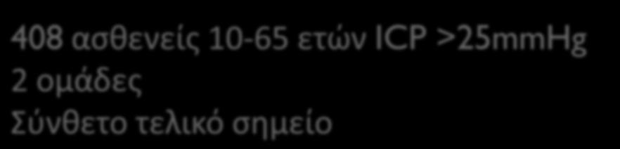 ICP >25mmHg 2