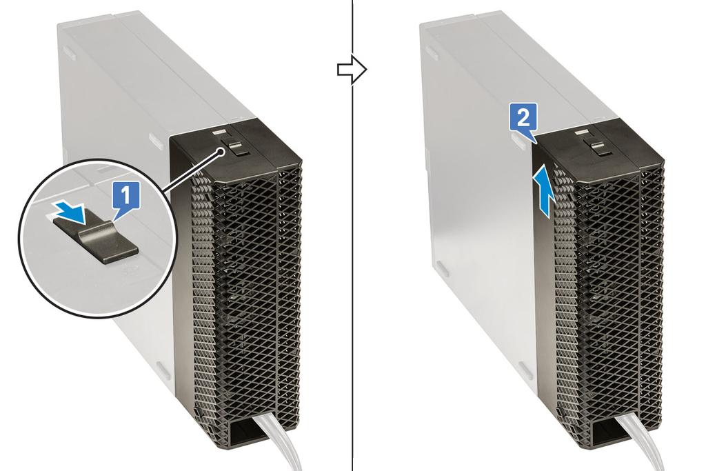 Κάλυμμα καλωδίων για τον Dell