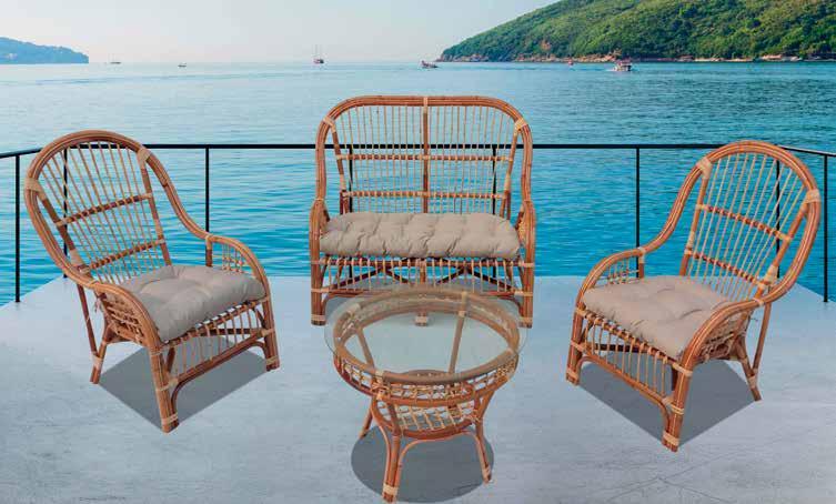 Coffee Μ61xΠ73xΥ100cm Μ110xΠ73xΥ100cm Φ65xΥ55cm 16,58 x 12 άτοκες Σετ 239 199 BONE Σετ σαλόνι