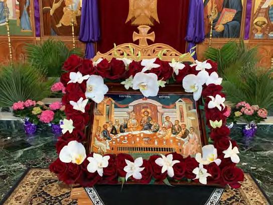 2020 Floral Needs The following is a list of major feast days of Christ, the Theotokos and Saints.