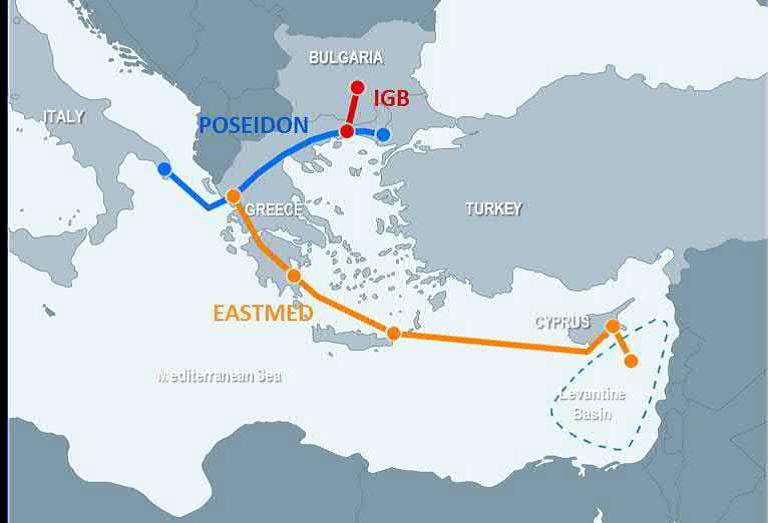 Το Χερσαίο τμήμα του ΠΟΣΕΙΔΩΝ συνίσταται στην κατασκευή και λειτουργία ενός συστήματος αγωγού με τις συνοδές εγκαταστάσεις του για τη μεταφορά φυσικού αερίου από τα ελληνοτουρκικά σύνορα στην Ελλάδα