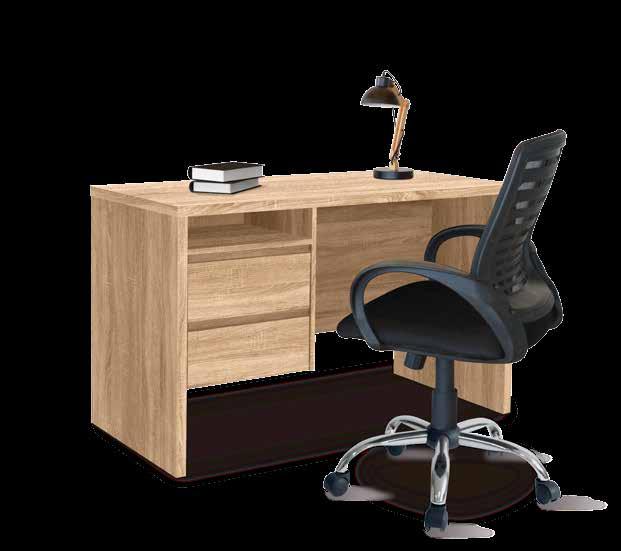 75 cm OFFICE DESKS VOLO sonoma 76 cm 48 cm 120 cm