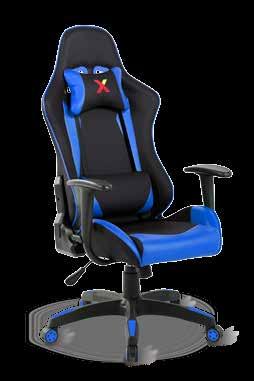 OFFICE CHAIRS κλίση της πλάτης έως 150⁰ 3 2 1 EX RACER