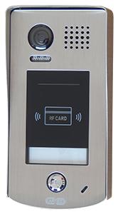 3cm DT-601/ID Έγχρωμη μπουτονιέρα 1 κουδουνιού Ενσωματωμένο card reader access Μέγιστη μνήμη 320 χρηστών Έγχρωμη κάμερα CCD 650