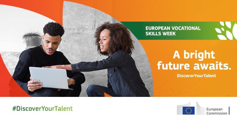 Ευρωπαϊκή Εβδομάδα Επαγγελματικών Δεξιοτήτων 2018 Η ευρωπαϊκή εβδομάδα επαγγελματικών δεξιοτήτων συνιστά μια μοναδική ευκαιρία να προωθήσουμε το έργο και τις εκδηλώσεις μας στον τομέα της
