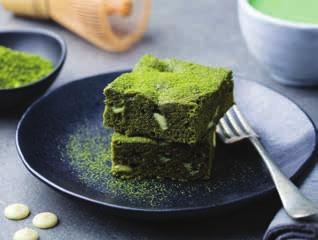 Green Matcha Tea Cake Μίγμα για την παρασκευή κέικ, cookies, μπάρας και muffin με πράσινο τσάι matcha, με υπέροχο άρωμα και