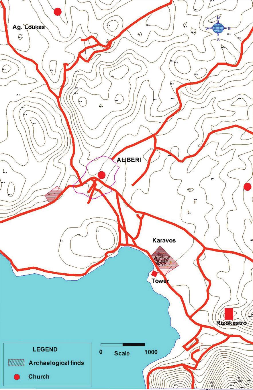 Figure 3: Topographical plan of the