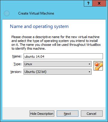 Windows/2012/Server Client/Προχωρημένα/VirtualBox 136 Δώστε το επιθυμητό όνομα για την