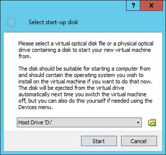 Windows/2012/Server Client/Προχωρημένα/VirtualBox 142 Επιλέξτε εικονικό δίσκο στον
