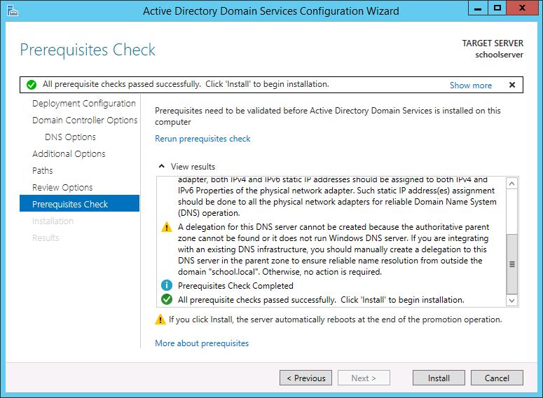 Windows/2012/Server Client/Ρύθμιση εξυπηρετητή 31 Ο χρήστης
