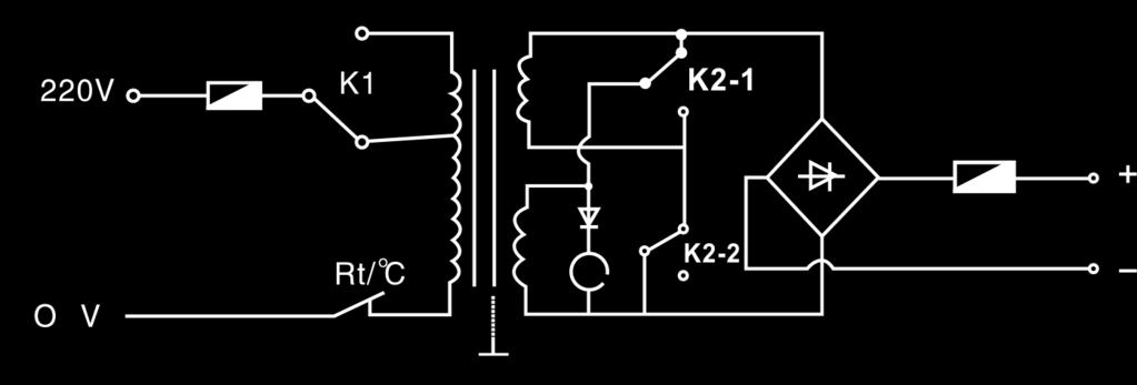 Then connect the other tip to the chassis. Make sure the connection point is in safe distance from battery and fuel. Connect the charger to the electrical supply.