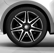 mit Bereifung 45/45 R 8 (RO) 45,7 cm (8") Leichtmetallräder,